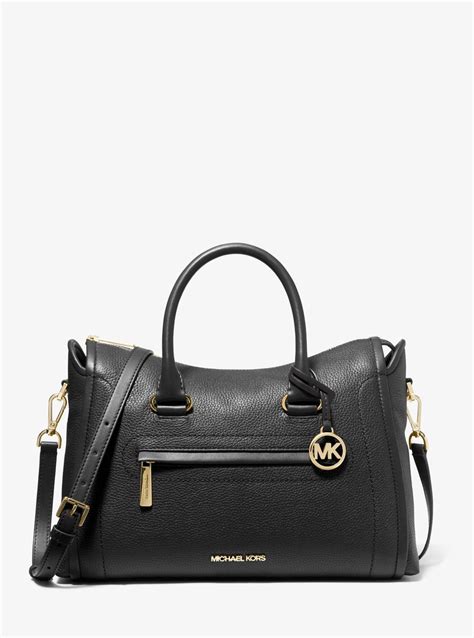 michael kors pebbled leather|michael kors pebble leather handbags.